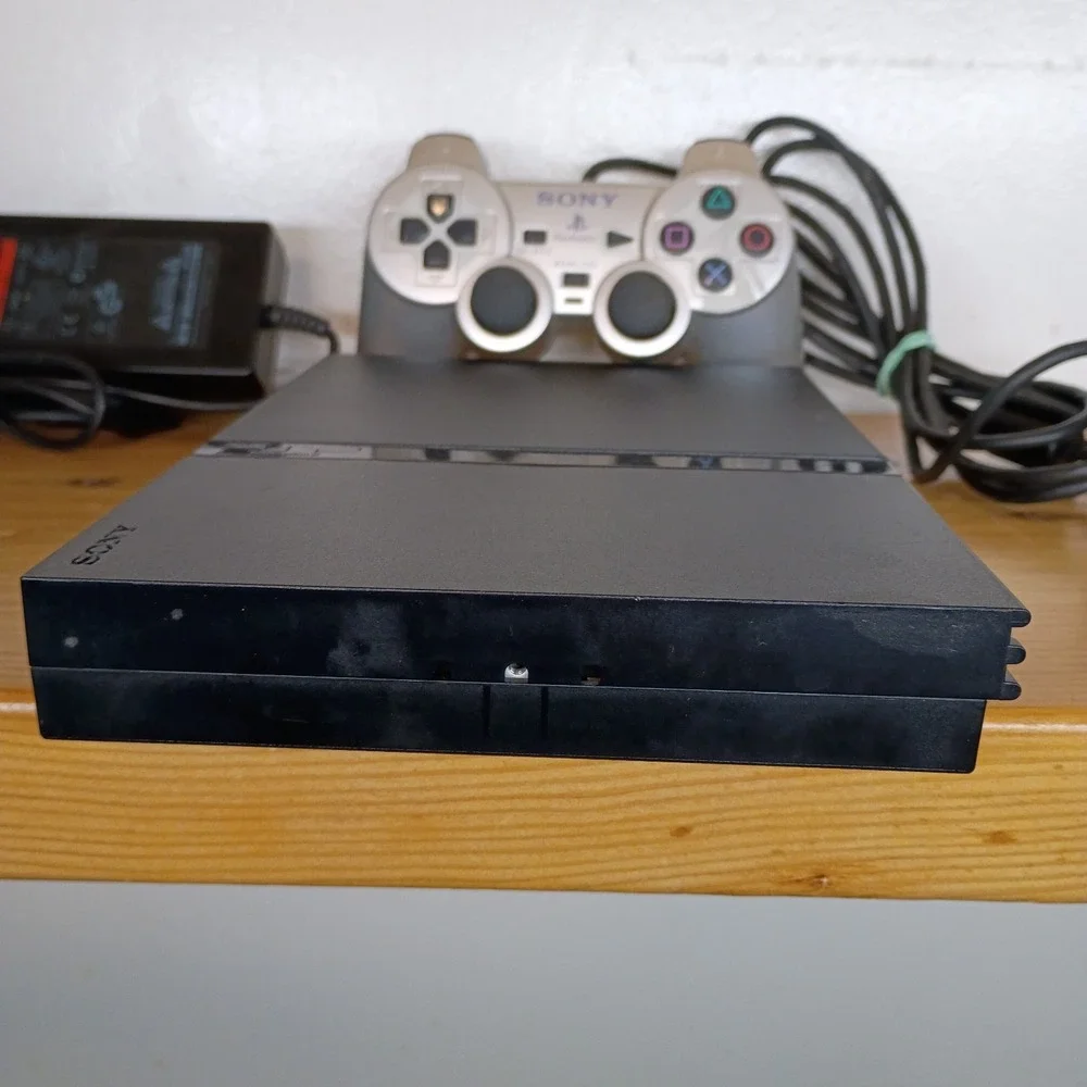 Sony PlayStation 2 PS2 Slim Console SCPH-70012 Black NTSC System